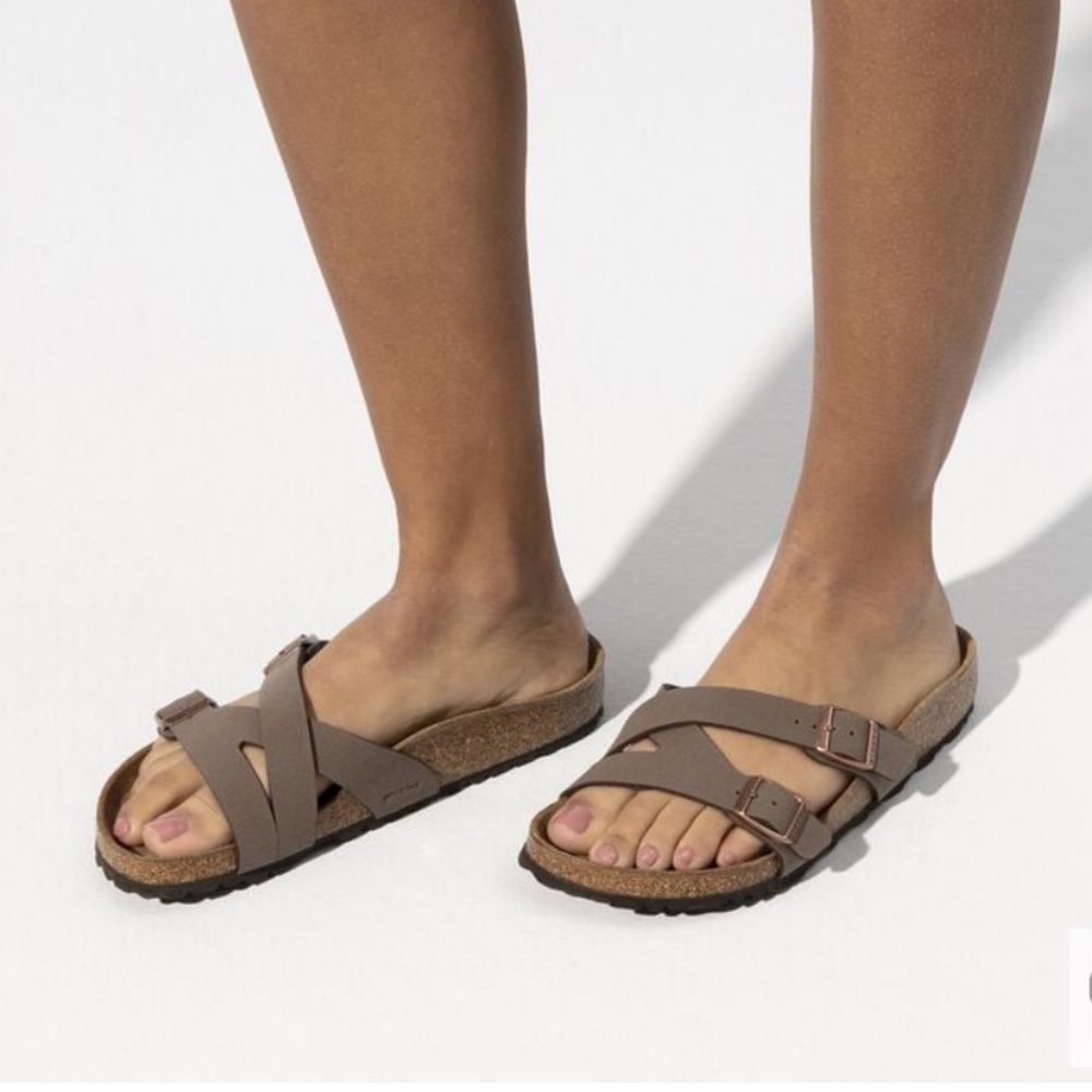 Birkenstock Yao Birko-Flor Birkibuc Mocha - Picture 3 of 11